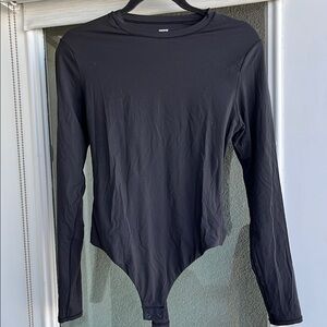 SKIMS black Long Sleeve Bodysuit